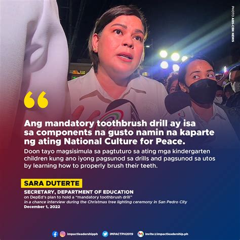 sara duterte editorial cartooning|DepEd to push mandatory toothbrush drills for .